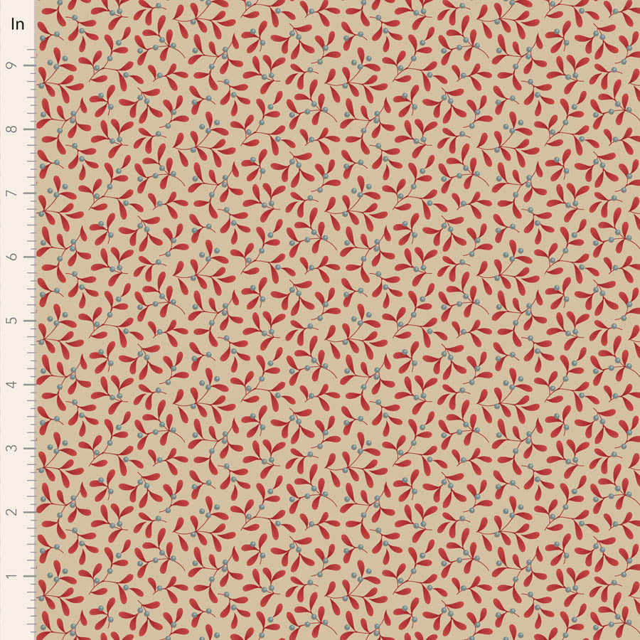 Mistletoe Red - Merry Little Christmas - Tilda