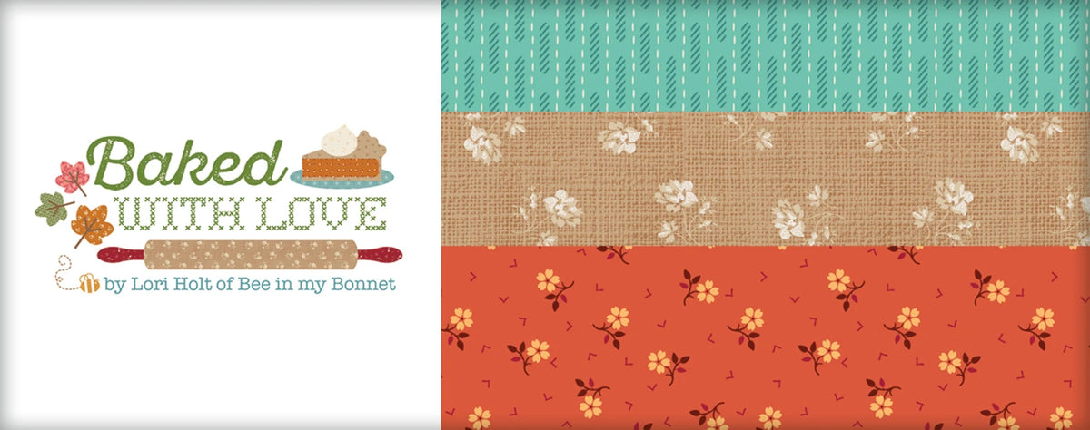 Baked With Love - 2.5" Strips - 40 Pieces