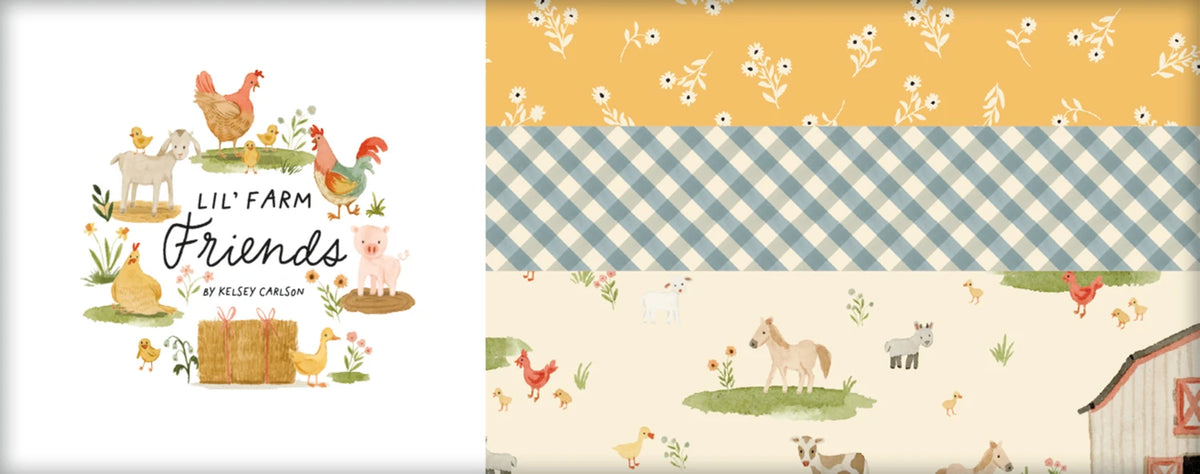 Lil Farm Friends - 2.5" Strips - 40 Pieces