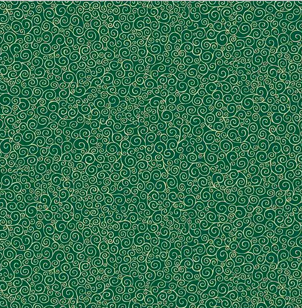 Good Tidings - Scroll Green