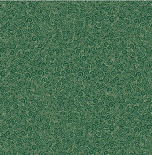 Good Tidings - Scroll Green