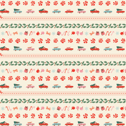 **Remnant** Holiday Bound - Christmas in the Cabin - Art Gallery Fabrics
