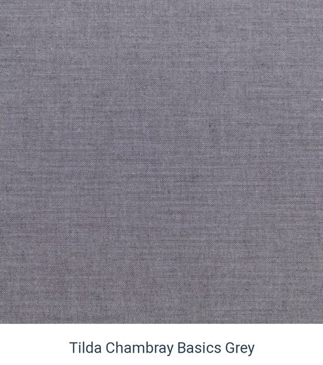 Tilda- Chambray Basics - Grey