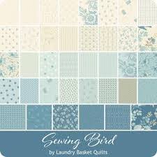 Fat Quarter Bundle - Sewing Birds - Laundry Basket Quilts