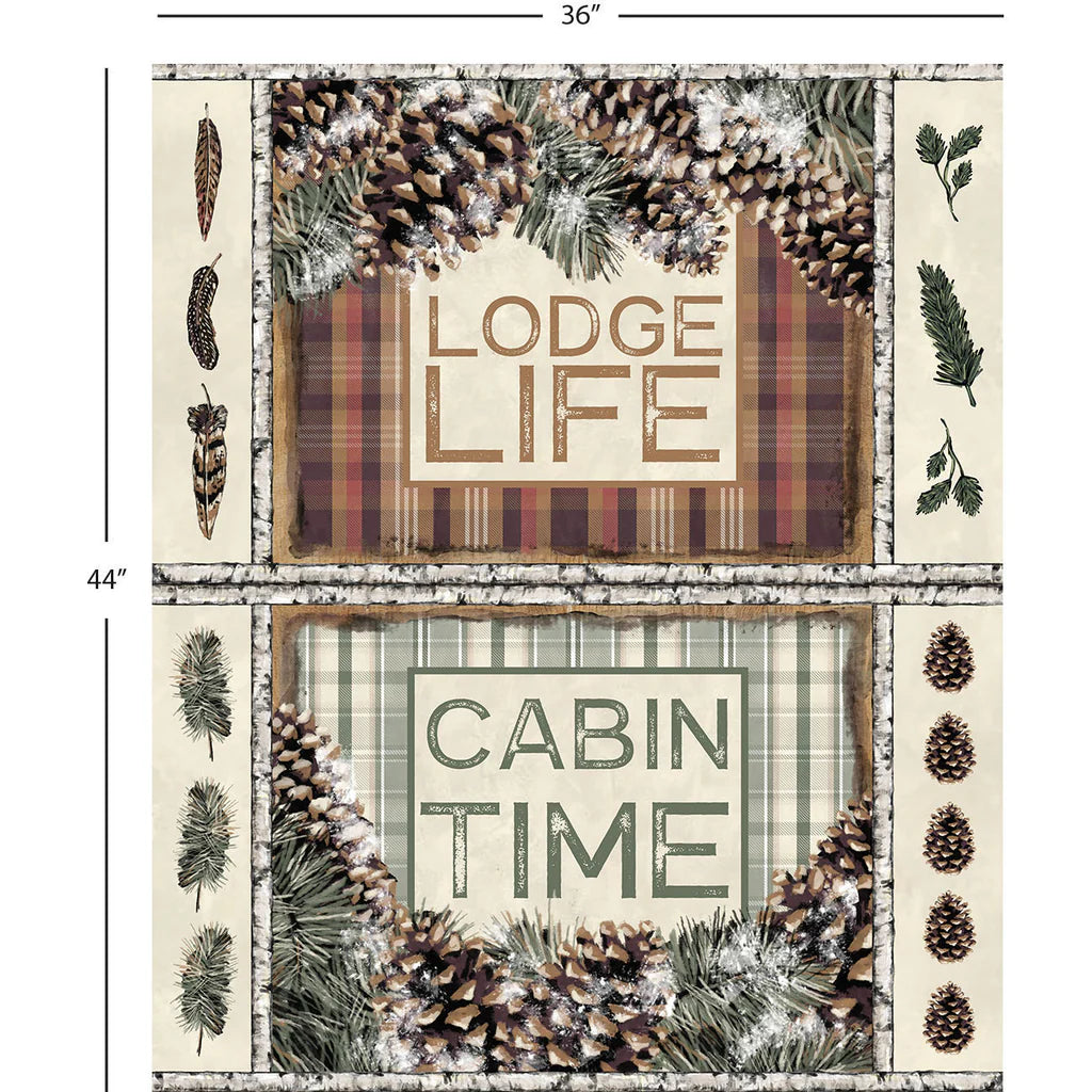 Lodge Life Panel - Lodge Life Collection