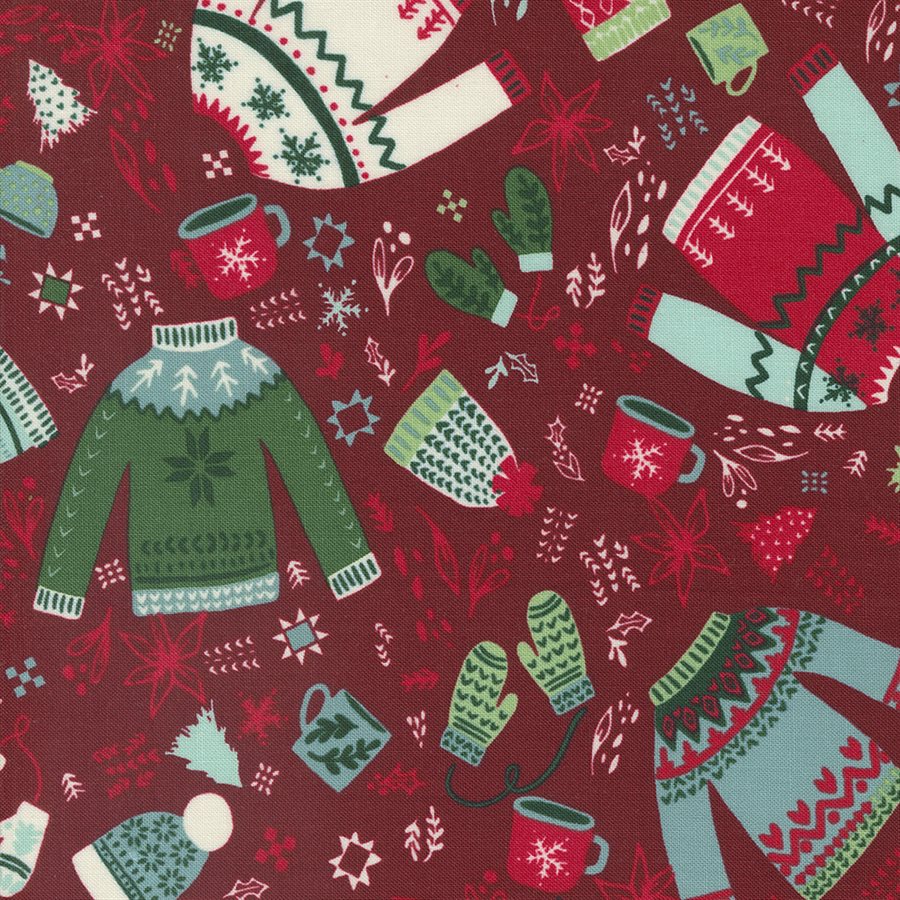 Cozy Wonderland - Burgandy