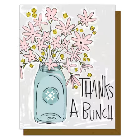 Thanks a Bunch Greeting Card