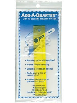Add A Quarter Ruler 1 x 12"