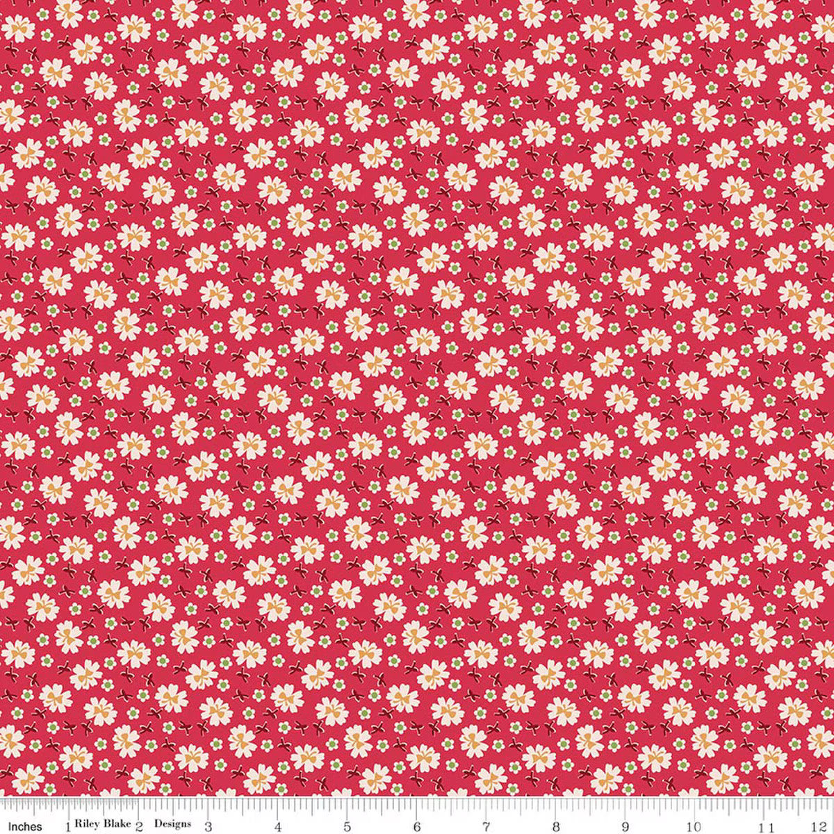 Bows Tea Rose - Farmer's Daughter - Lori Holt - Riley Blake