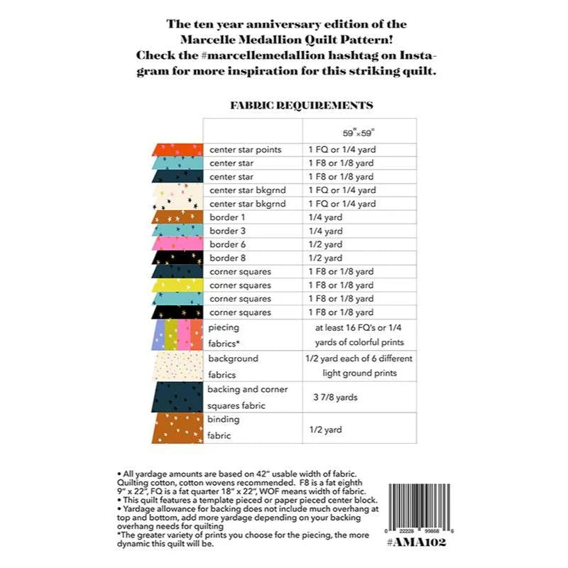 Marcelle Medallion Pattern