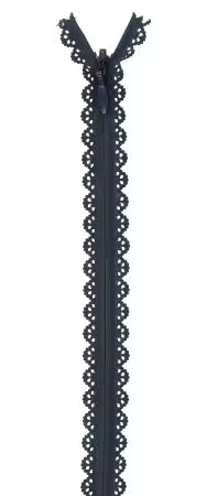 Lace Zipper 15.75"