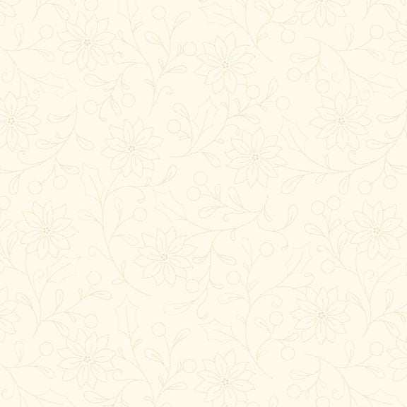 Make it Merry - Dotted Floral Cream