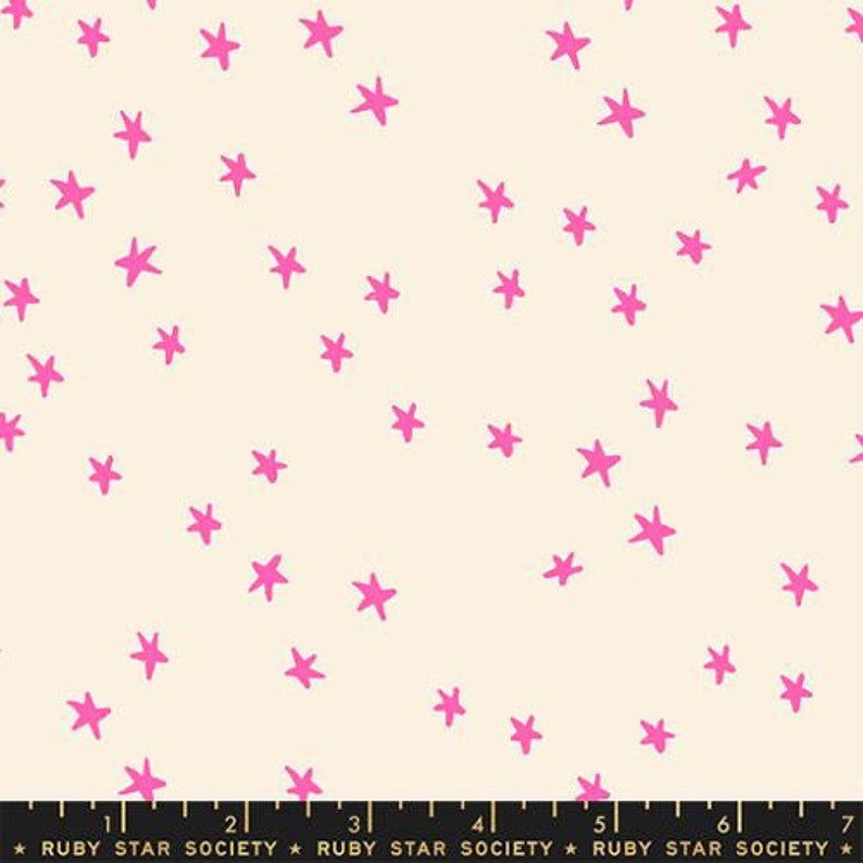 Ruby Star - Starry - Neon Pink