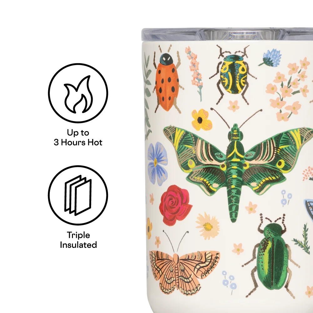 Rifle Paper Co Mug 16oz - Peacock Blue