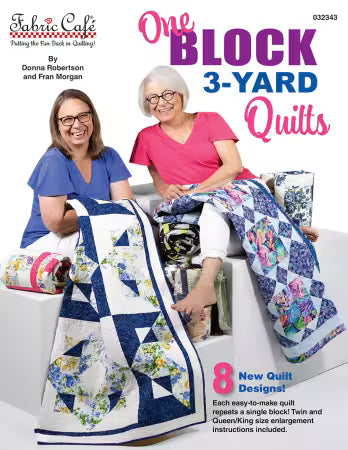 One Block 3 Yard Quilts - Fabric Cafè