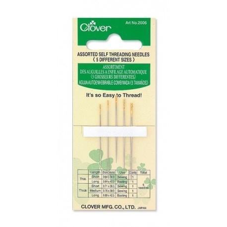Clover - Self threading needles