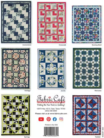One Block 3 Yard Quilts - Fabric Cafè