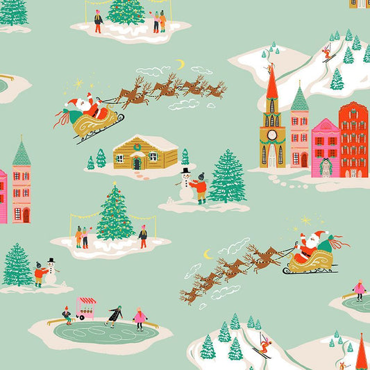 Holly Jolly - Holiday Toile