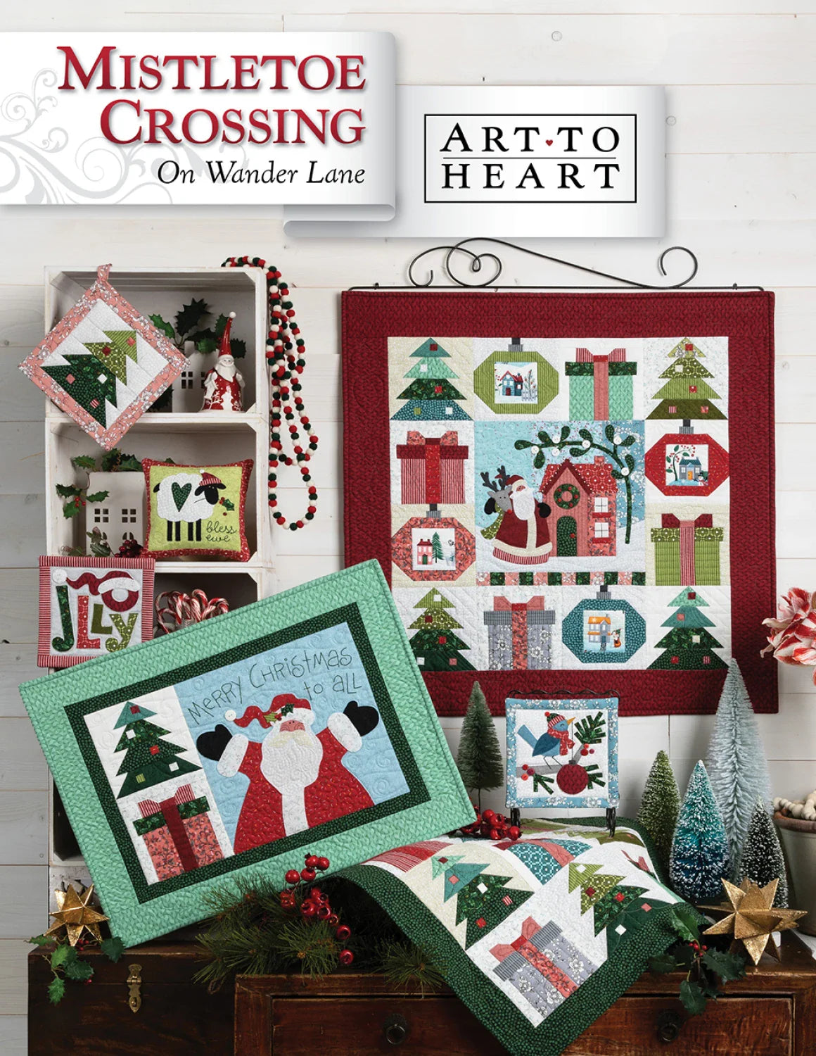 Mistletoe Crossing On Wander Lane- Art to Heart