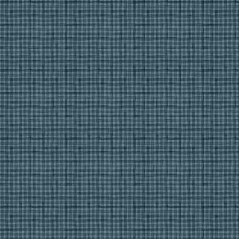 **Remnant** Dark Blue Gingham - Glorious Fall - Wilmington Fabrics