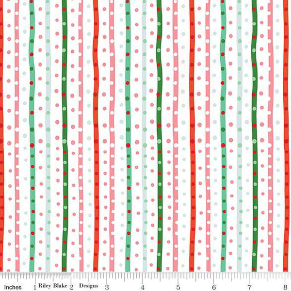 T'was - Sugarplum Stripe - Multi