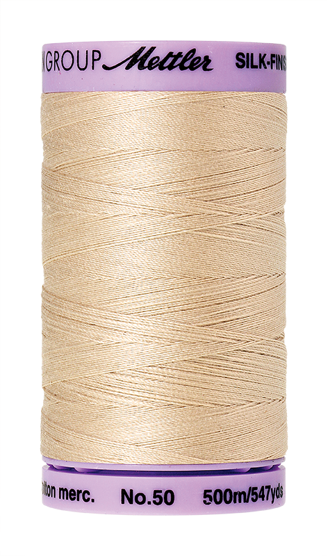 Eggshell - Mettler Silk Finish Cotton Thread