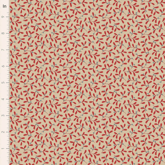 Mistletoe Red  - Merry Little Christmas - Tilda