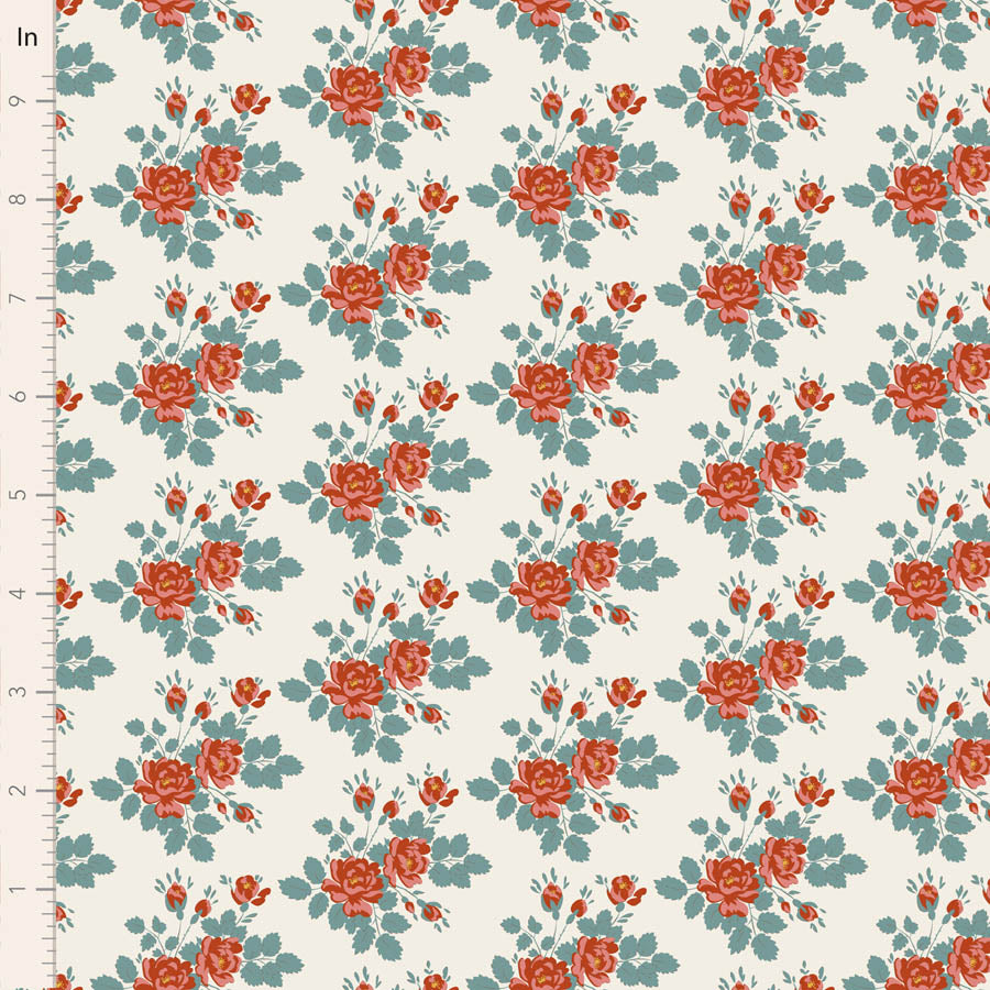 PRE - ORDER || Myrtle - Teal - Village Life - Tilda