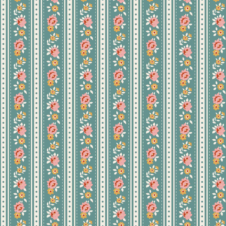PRE - ORDER || Agnes - Teal - Village Life - Tilda