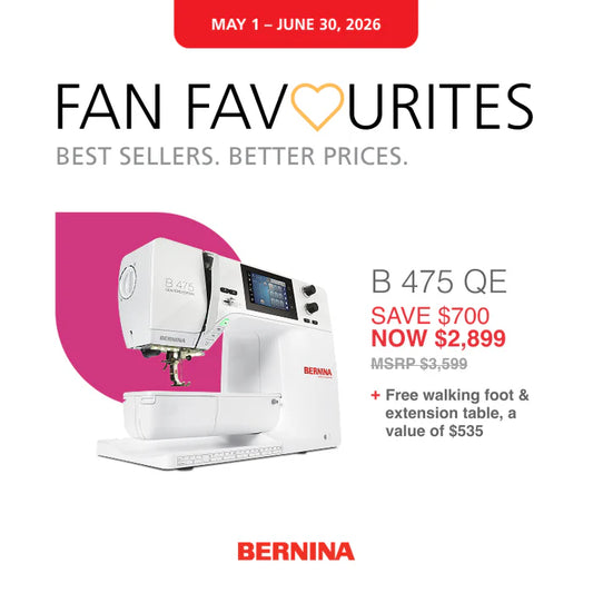 BERNINA 475 QE