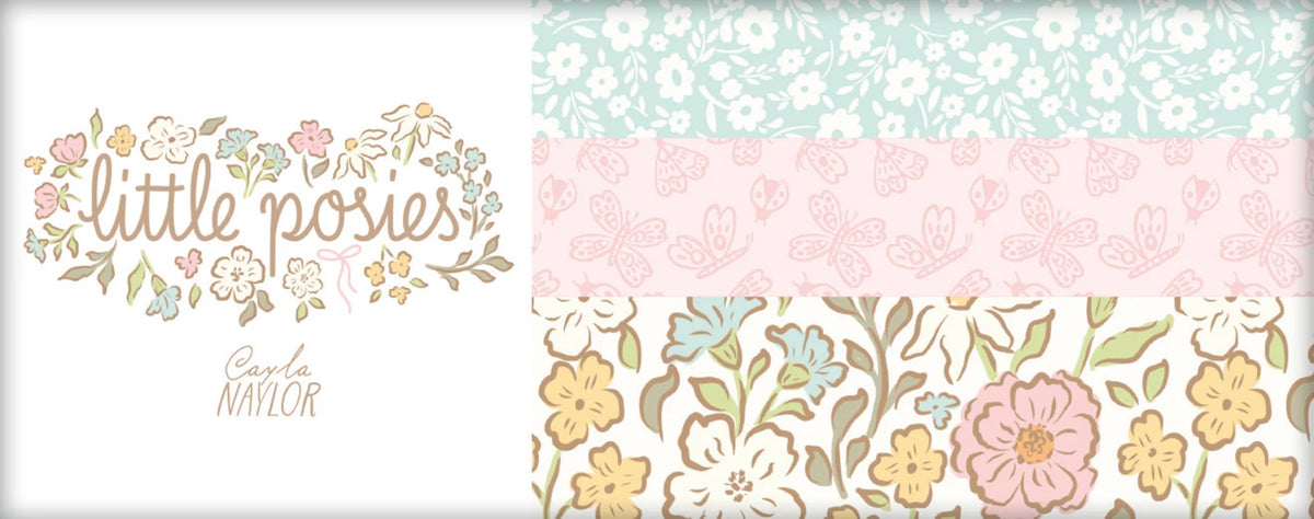 Little Posies - 5" Squares - 42 Pieces