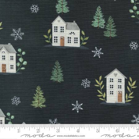 Charcoal Farm House- Holiday at Home - Moda