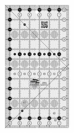 Creative Grids Ruler 6 1/2in by 12 1/2in