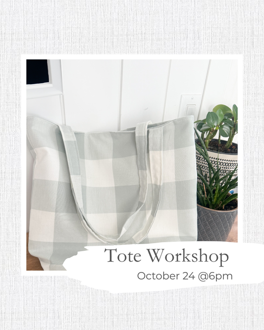 Beginner Sewing Workshop