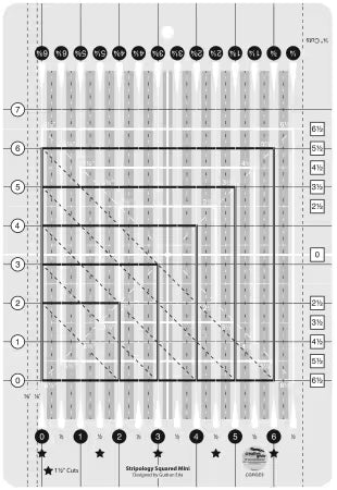 Creative Grids Ruler Stripology Mini