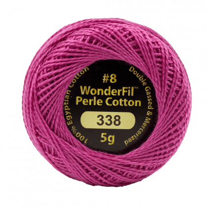 WonderFil Perle Cotton 8wt Solid Colours