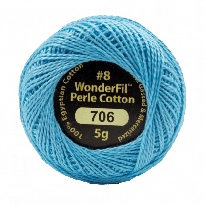 WonderFil Perle Cotton 8wt Solid Colours