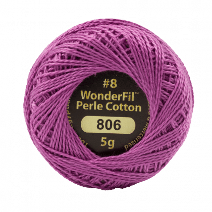 WonderFil Perle Cotton 8wt Solid Colours