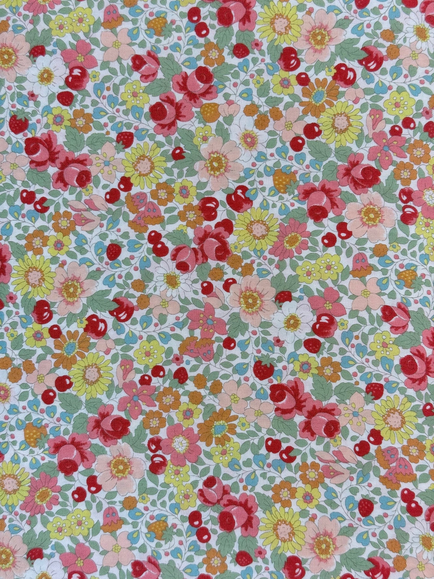 Mixed Floral Red/Peach - Sevenberry