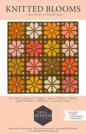 Knitted Bloom - Lo & Behold Stitchery