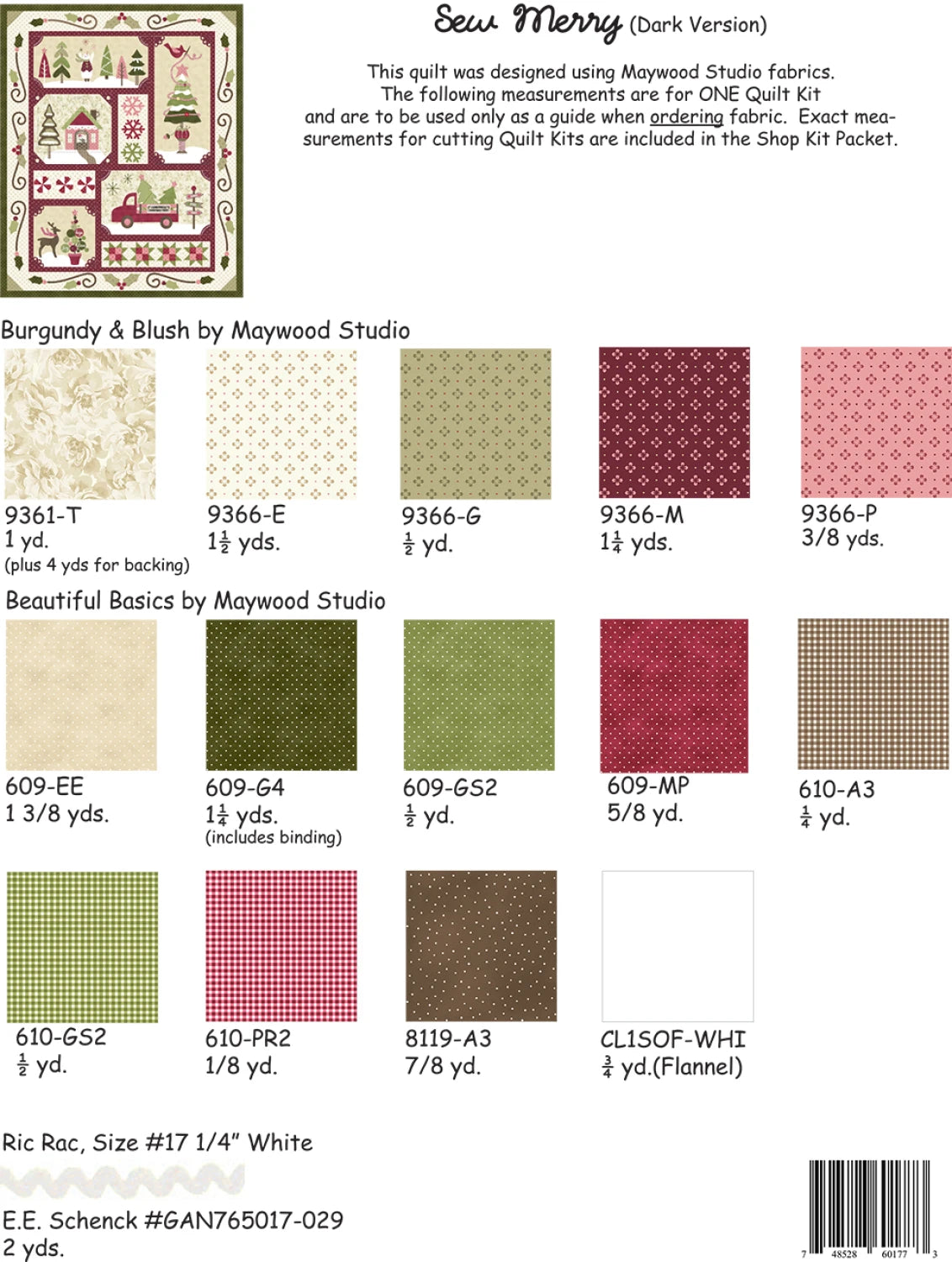 Sew Merry Pattern 4 of 6