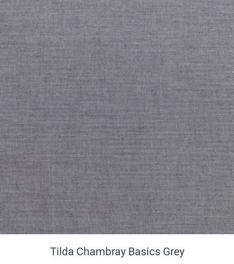 Tilda- Chambray Basics - Grey
