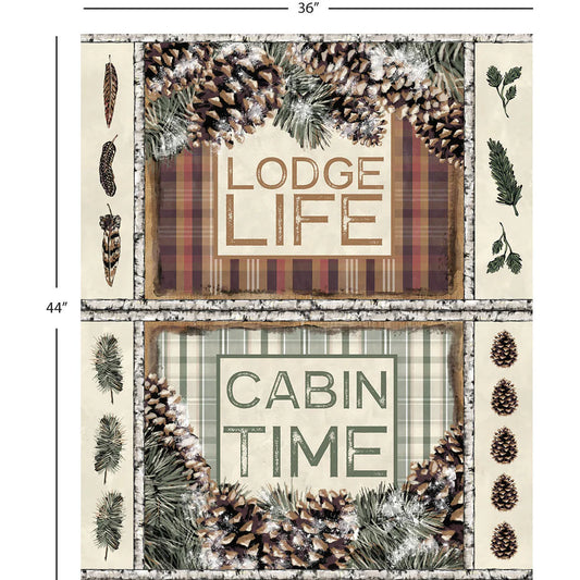Lodge Life Panel - Lodge Life Collection