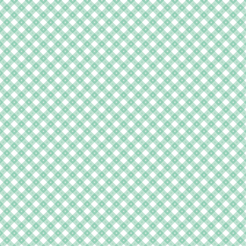 Poppi Cotton - Gingham Picnic - Blue