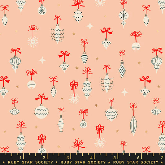 Ornamentals Metallic Peach - Jolly Darling - Ruby Star Society