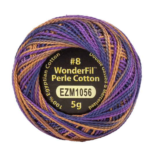 Spook  - Eleganza Variegagted - WonderFil Perle Cotton - 8wt