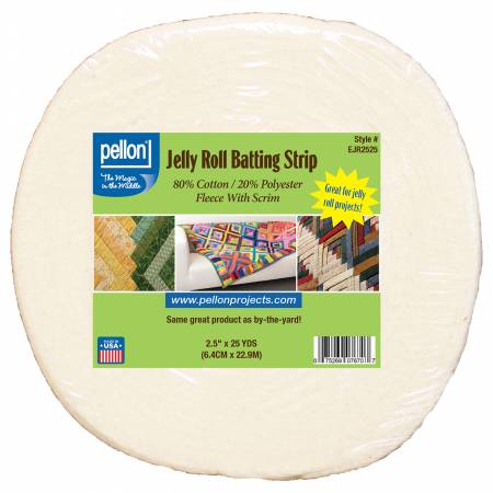 80/20 2.5" Jelly Roll Batting
