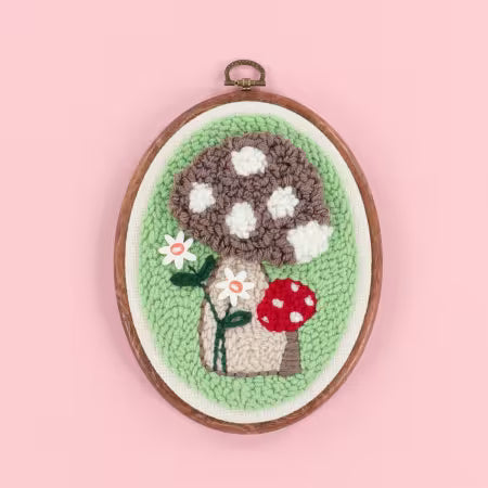 Mushroom Meadows - Punch Needle Kit