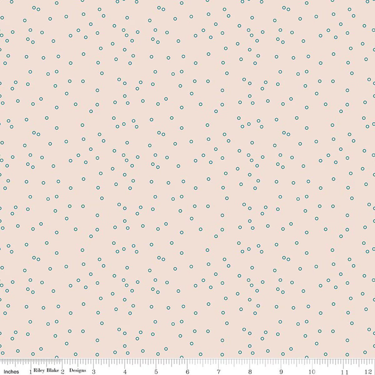 Farmer's Daughter - Circles Background Raindrop - Lori Holt - Riley Blake