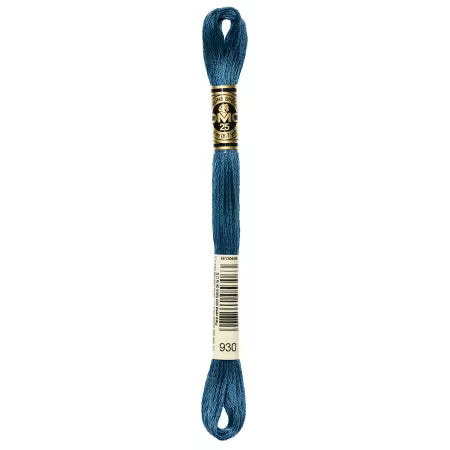 DMC Floss - 930 - Dark Antique Blue